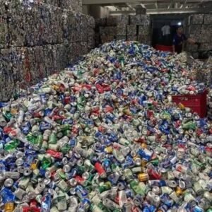 Used aluminum beverage cans UBC scrap for recycling