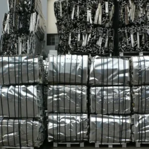 Aluminum extrusion 6063 scrap offcuts for metal recovery
