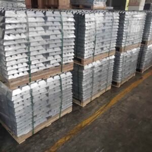 Aluminum Ingots A7 and A8 for industrial manufacturing