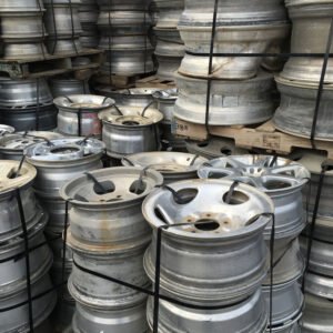 Aluminum alloy wheel scrap