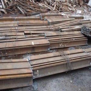 scrap rail way line