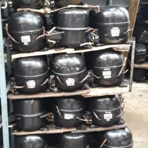Used air conditioner and refrigerator compressors for metal recycling