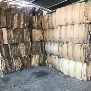 Mixed recyclable waste paper for paper mills and recycling facilities