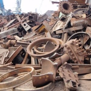 Cast iron scrap metal for recycling