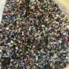 Mixed color PVC cable regrind plastic scrap