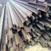 Used railway scrap recycling