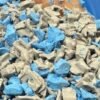 PVC pipe regrind plastic scrap for recycling